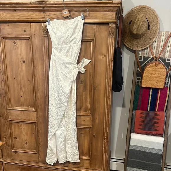 V. Chapman June Corset Maxi Dress